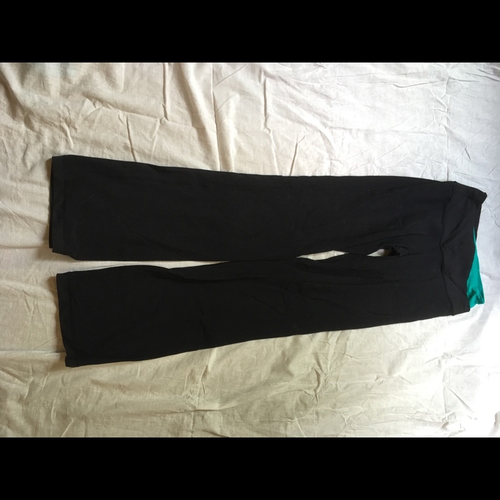 Lululemon Black Flared Yoga Pants